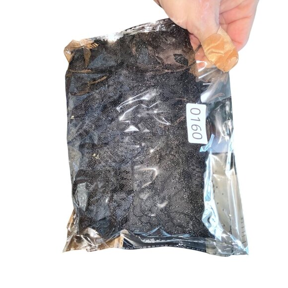 Lulus Black Lace Halter Midi Dress With Open Back & Adjustable Straps By Lulus S - Picture 8 of 8